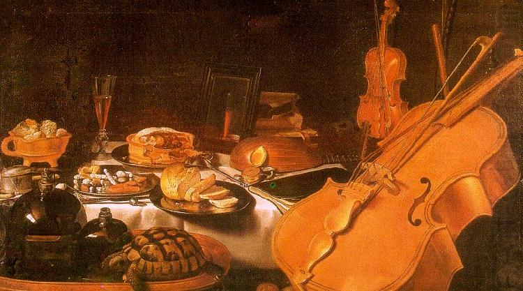 Still Life with Musical Instruments, Pieter Claesz